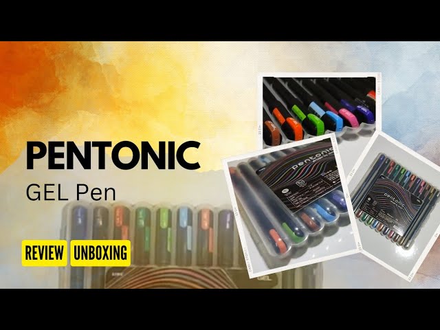 Pentonic Coloured Gel Pen Set