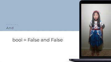 Python for Kids - Logical Operators