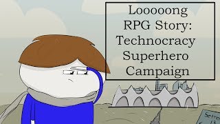 RPG Story Time! ICONS Technocracy Sci-Fi Dystopian Campaign