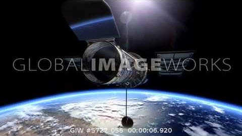 Hubble Space Telescope animation