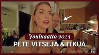 JOULUAATTO 2023 - Alkoi itkulla, jatkui technobileillä & päättyi Peten vitseihin