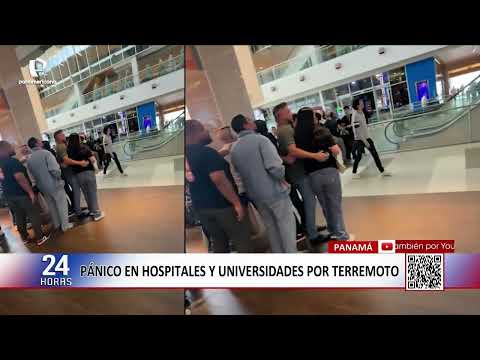 Shocking footage of the 7.6 earthquake that struck Panama