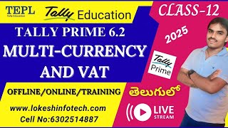 Multi-Currency Management and VAT Accounting in Tally Prime