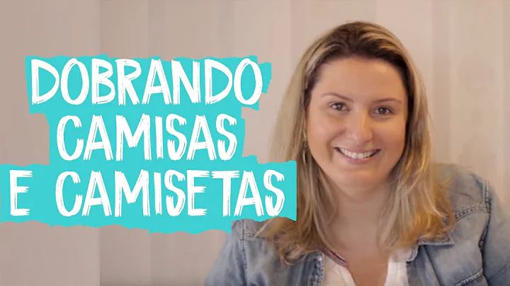 Aprenda como dobrar e organizar camisas e camisetas.