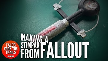Fallout: Making a Stimpak Prop Version 1 | How to make a Fallout Stimpak