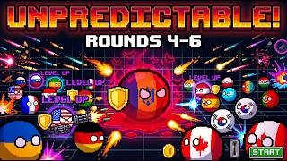 UNPREDICTABLE RNG! Total Chaos in the Arena ⚔️ World Battle Simulation (Rounds 4-6)