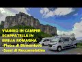 VIDEO VIAGGIO IN CAMPER VAN ADRIA ITALIA Emilia Romagna Pietra di Bismantova Sassi di Roccamalatina