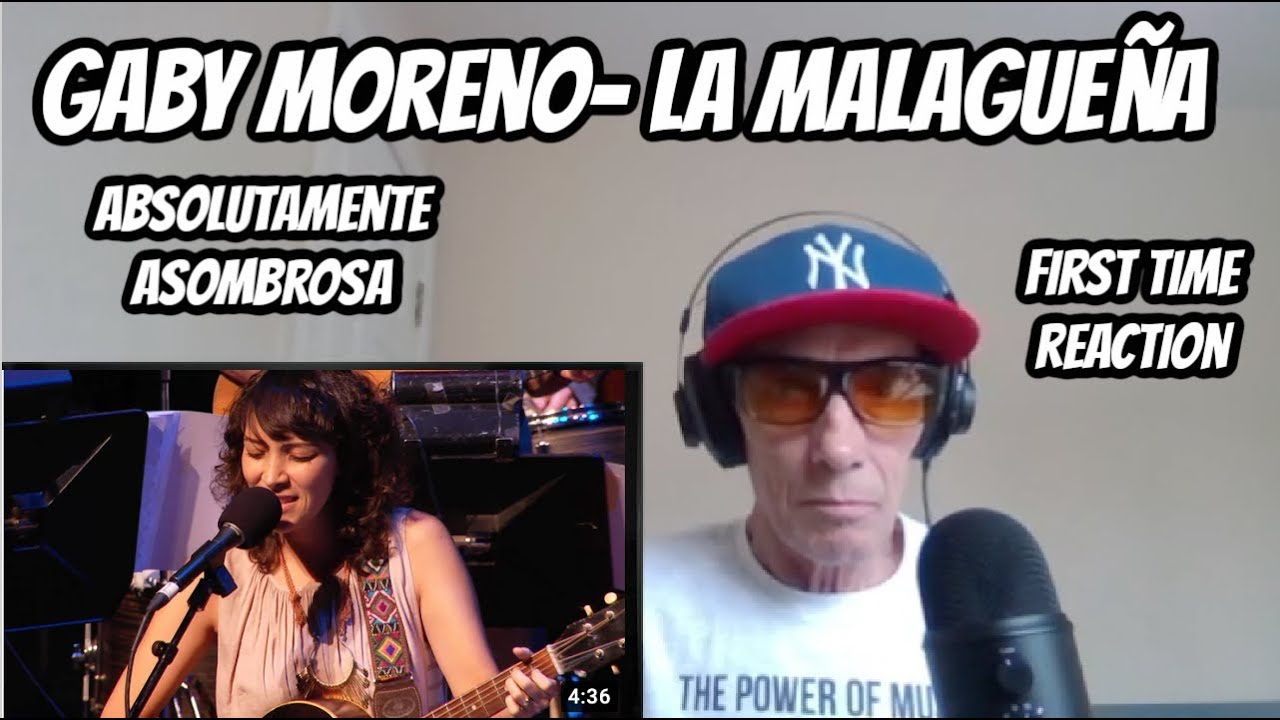 First Time Reaction to Gaby Moreno- La Malagueña