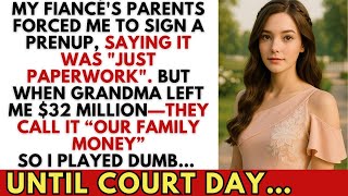Information My Fiancé's Parents Forced Me To Sign A Prenup, But When I Inherited $32 Million,They Demanded Share Update
