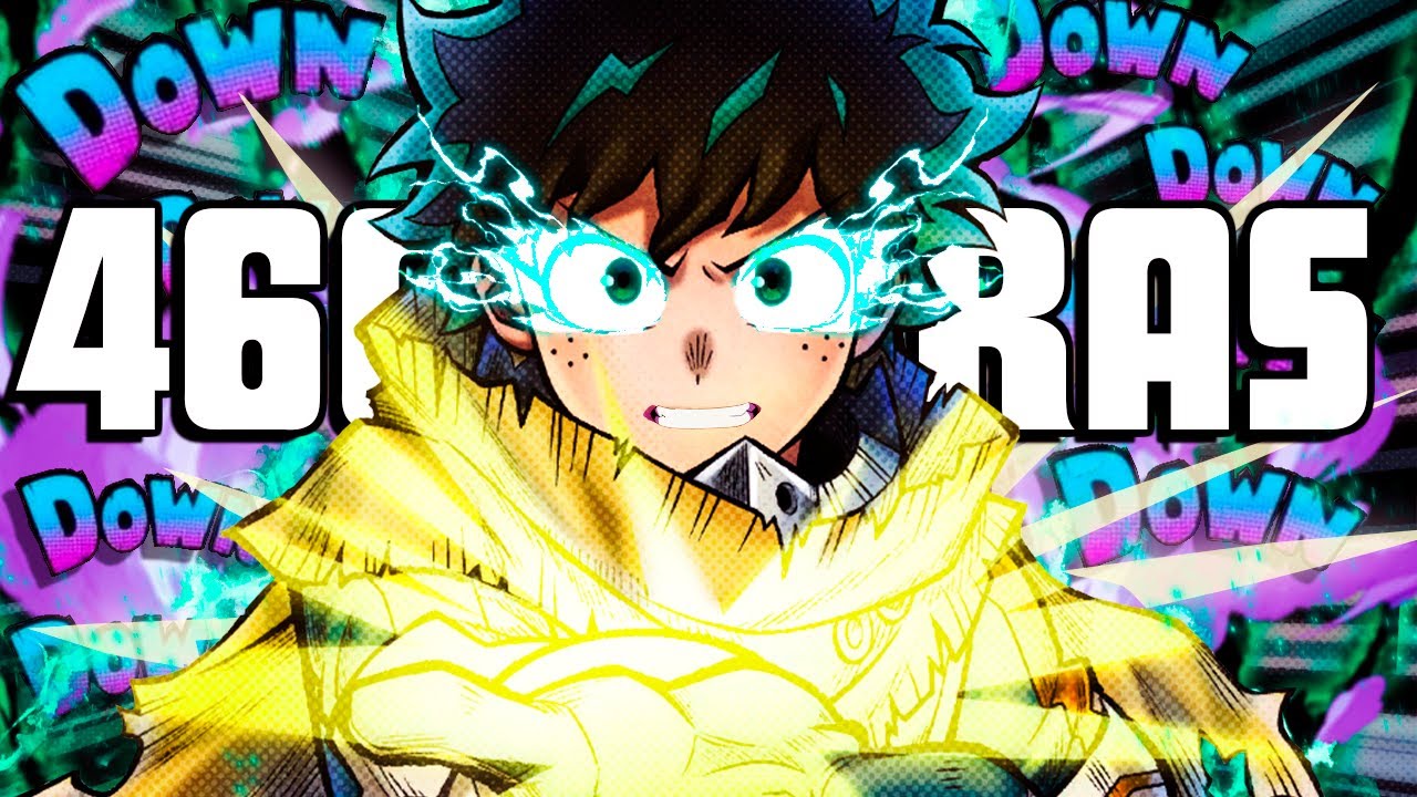 ESSE É O NÍVEL DE UM PLAYER DE 466 HORAS JOGADAS NO BATTLE ROYALE DE BOKU NO HERO!