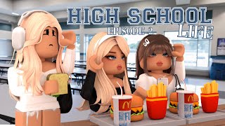 My High School Life *EPISODE 2* | Roblox Bloxburg Movie