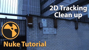 Nuke tutorial - 2D tracking | Clean up