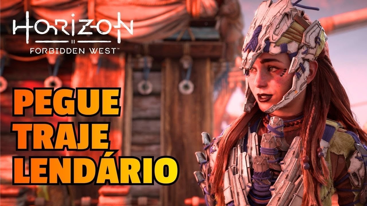 O MELHOR TRAJE de Horizon Forbidden West: Como pegar a Guerreira Trovejante Nora!