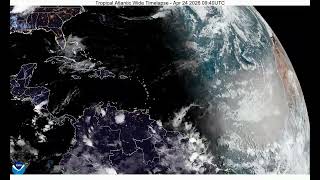 Tropical Atlantic Wide Region Timelapse (Week of 2026/04/21)