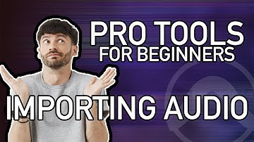 How To Import Audio Tracks in Pro Tools 2022 - Pro Tools For Beginners