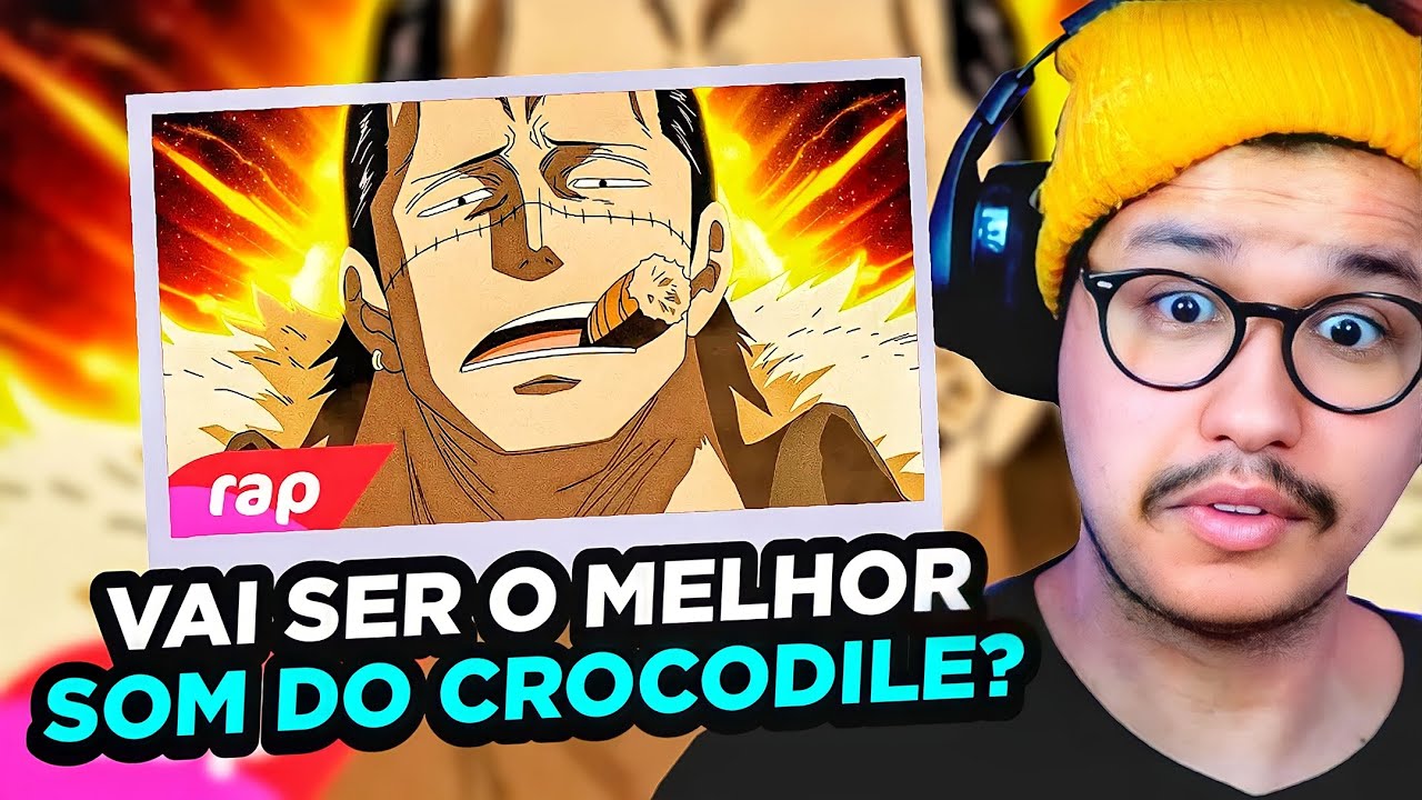 Que LETRA! Rap do Crocodile (One Piece) O DESERTO SERÁ SEU CEMITÉRIO