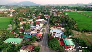 Aerial View Kampung Pengkalan Tambang, Kampung Permatang Pasir and Kampung Kota, Butterworth Penang.
