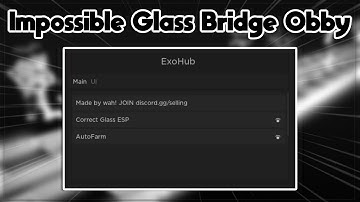 NEW OP Impossible Glass Bridge Obby Exploit - (ROBLOX)