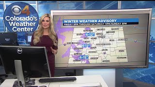 Much Needed Snow Heading For Colorado