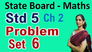 Std 5th Problem Set 6 Number Work State Board Maharashtra Maths Class 5 PraescioEdu