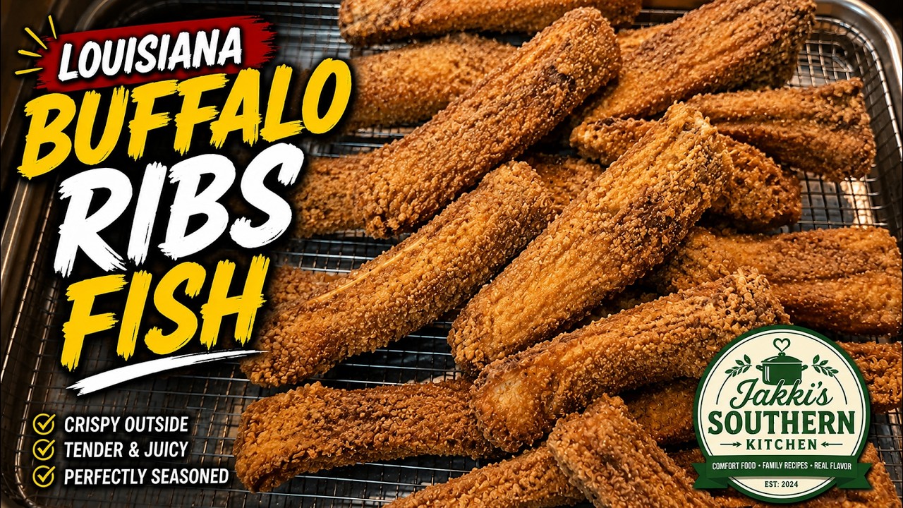 Fish Fry And Ribs Old Fashioned Fried Fish (Buffalo Ribs) | A Louisiana Freshwater Fish ...