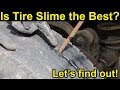 Is Tire Slime the Best? Fix-a-Flat vs Tire Slime, TireJect, MultiSeal. Let's find out!