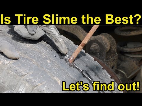 Is Tire Slime the Best? Fix-a-Flat vs Tire Slime, TireJect, MultiSeal. Let&rsquo;s find out!
