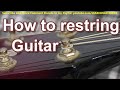 How to Change Guitar Strings Like a Professional Lock Strings D'Addario EJ13 80/20 Bronze