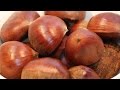 栗の皮の簡単なむき方(1分間ゆでる方法) - How to peel Chestnuts (a quick and easy way)