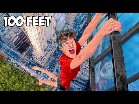 TRAPPED 100 FEET IN THE AIR!