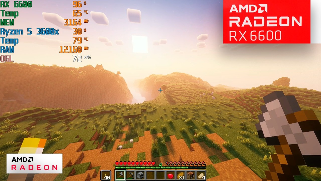 Minecraft Complementary Reimagined Shaders | RX 6600 Test | Minecraft ...