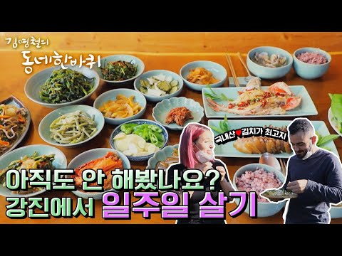 [김영철의 동네 한 바퀴] 빈손으로 차 마시러 와도 환영하는 그곳, 강진에서 일주일 살기! | “마음이 향한다 남도 1번지 - 전남 강진”