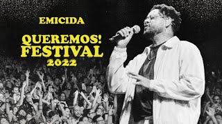 De Volta aos Palcos: Emicida #Queremos! Festival 2022