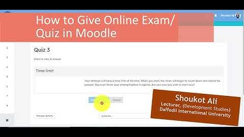 How to Give Online Exam/Quiz in BLC DIU(Moodle Quiz Question Patterns)অনলাইন কুইজ পরীক্ষা দেয়ার নিয়ম
