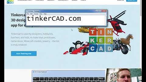 Logging Into TinkerCAD
