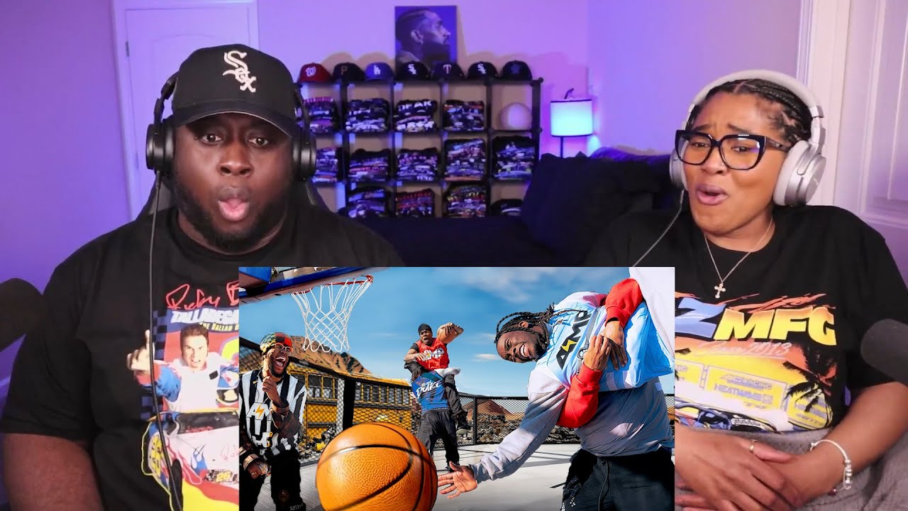 Kidd and Cee Reacts To AMP MMA BASKETBALL