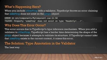 Understanding TypeScript Errors in Vue 3 with Props and Validators