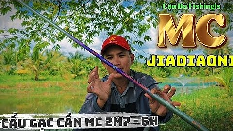 Cần Câu MC Size Ngắn | câu Cẩu Gạc thử cá size vừa - MC từ 6h đến 20h size 2m7 #mc #cauca #fishing 