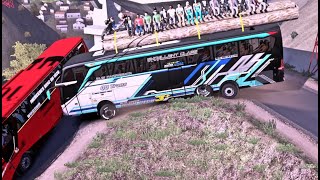 What Happens If You Drive Cliffside Roads Without Preparation? #eurotrucksimulator2