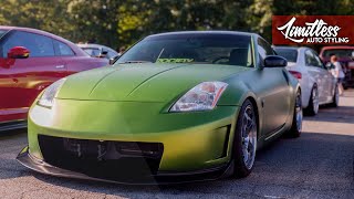 Wrapped a Nissan 350z in Viper Green - KPMF!