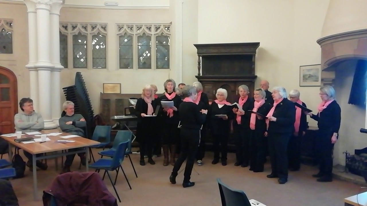 Côr CYD Aberystwyth yn canu 'Y Ddau Farch'