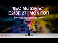 Монитор NEC E273F White