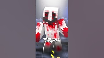 10 сильнейших персонажей майнкрафт #nikitaberg #notch #herobrine