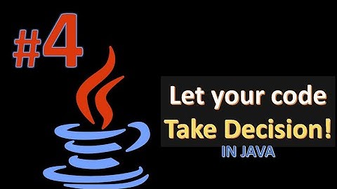 Java tutorial for beginners - If Statements - BlueJ - E4 | CODENUM