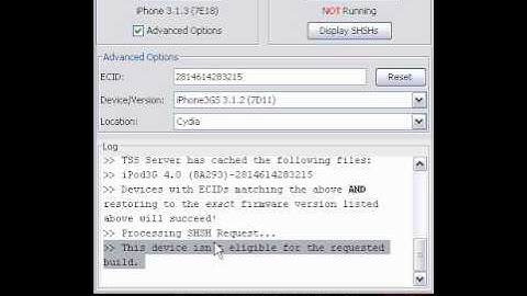 Anleitung: TinyUmbrella - SHSH-Blobs für iOS 4 sichern