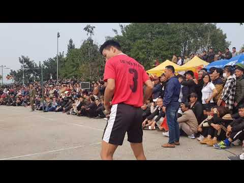 Video Trung kết giải bóng chuyền hội làng đền tổ mẫu âu cơ... - youtube