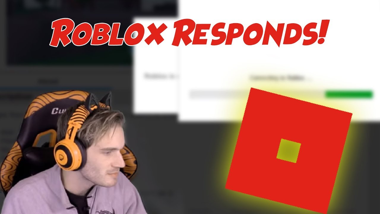 letting pewdiepie play roblox in peace banning pewdiepie to