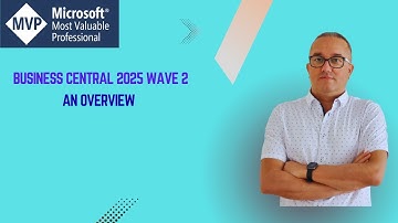 Business Central 2025 wave 2 - An overview