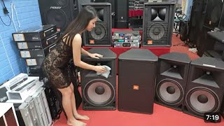 Xả Loa Chuyên phòng bay Karaoke BASS 40 JBL SRX715  AE MUA LH:0832.328.885