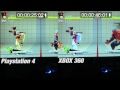 Ultra Street Fighter 4: PS4 vs XBOX360 Input Delay side by side